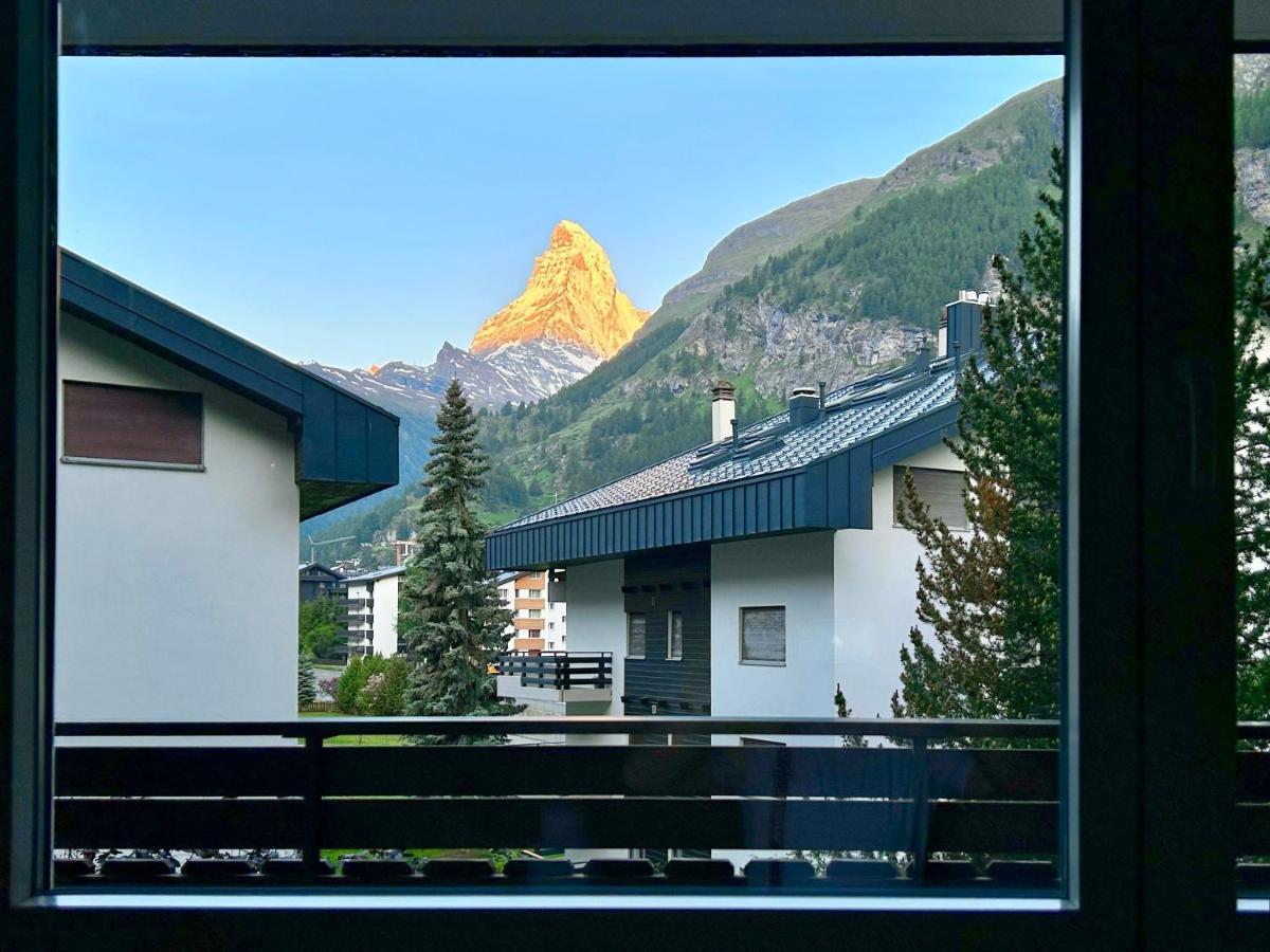 Beautiful Apartment In Zermatt With A Breathtaking View Of The Matterhorn Dış mekan fotoğraf